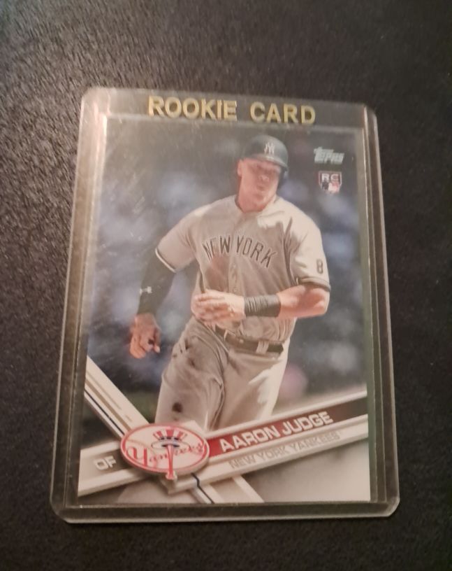 2017 Topps #287 Aaron Judge Rookie Card — front