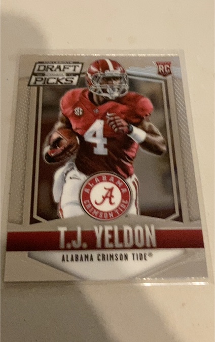 2015 Panini Prizm Draft Picks #144 T.J. Yeldon — front