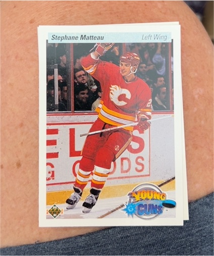 1990-91 Upper Deck #535 Stephane Matteau — front