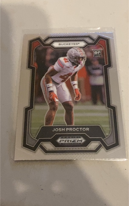 2024 Panini Prizm Draft Picks #168 Josh Proctor — front