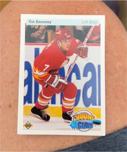 1990-91 Upper Deck #531 Tim Sweeney — front