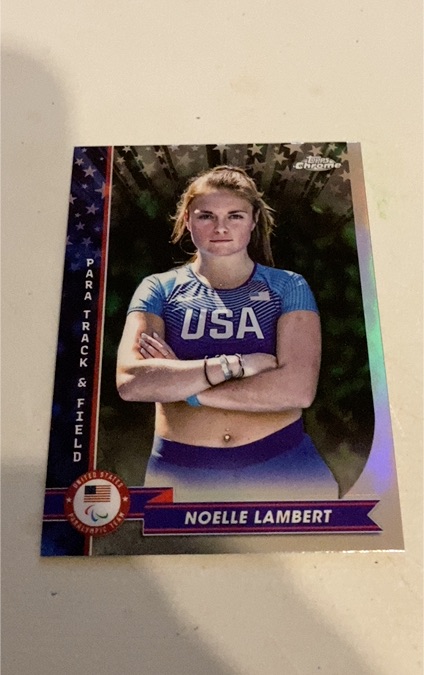 2024 Topps Chrome #68 Noelle Lambert — front