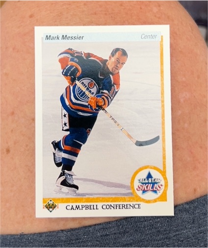 1990-91 Upper Deck #494 Mark Messier — front