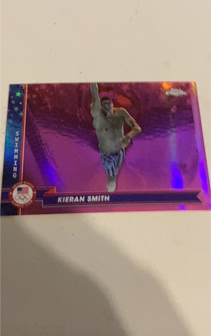 2024 Topps Chrome U.S. Olympic Team & Hopefuls #138 Kieran Smith — front