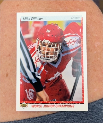 1990-91 Upper Deck #452 Mike Sillinger — front