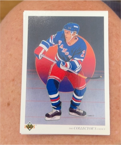 1990-91 Upper Deck #315 Brian Leetch — front