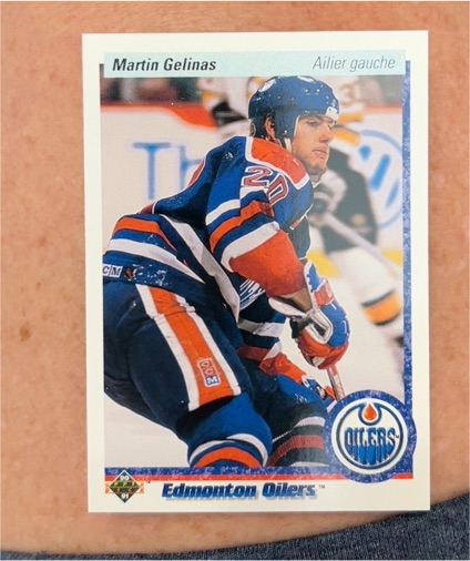 1990-91 Upper Deck #23 Martin Gelinas — front