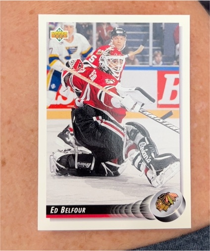 1992-93 Upper Deck #203 Ed Belfour — front