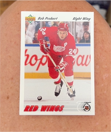 1991-92 Upper Deck #239 Bob Probert — front