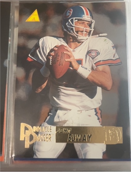 1995 Pinnacle #198 John Elway — front