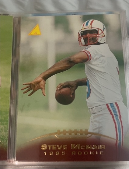 1995 Pinnacle #210 Steve McNair Rookie — front