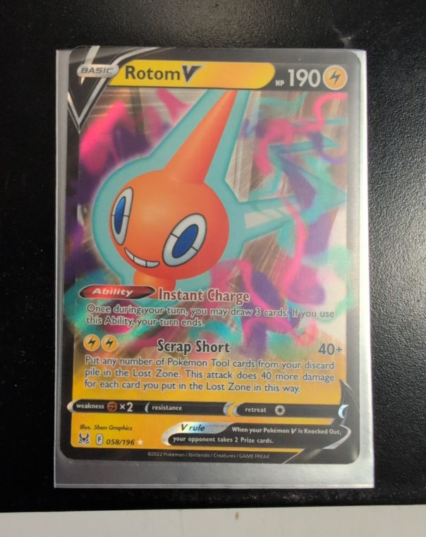 2022 Pokémon #058 Rotom V — front