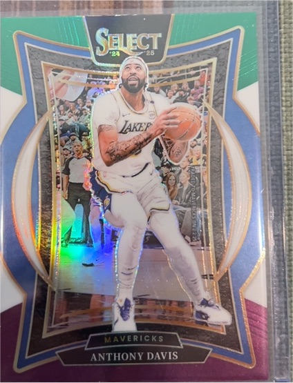2024-25 Panini Select #25 Anthony Davis — front