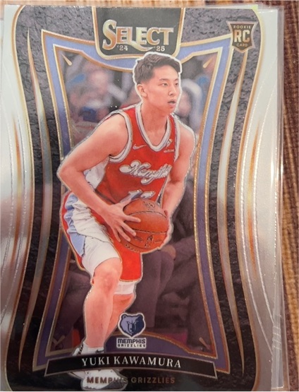 2024-25 Panini Select #395 Yuki Kawamura — front