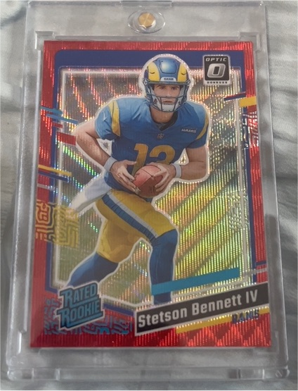2023 Donruss Optic #267 Stetson Bennett IV — front