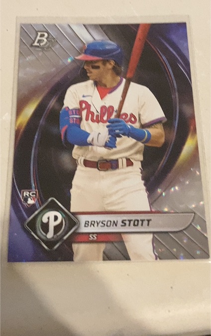 2022 Bowman Platinum #24 Bryson Stott — front