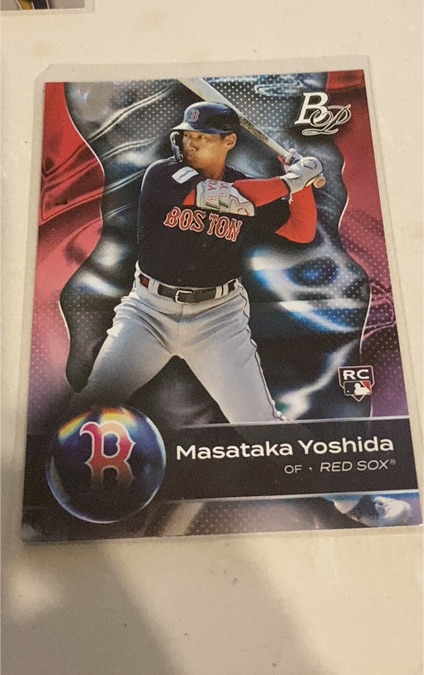 2023 Bowman Platinum #28 Masataka Yoshida — front