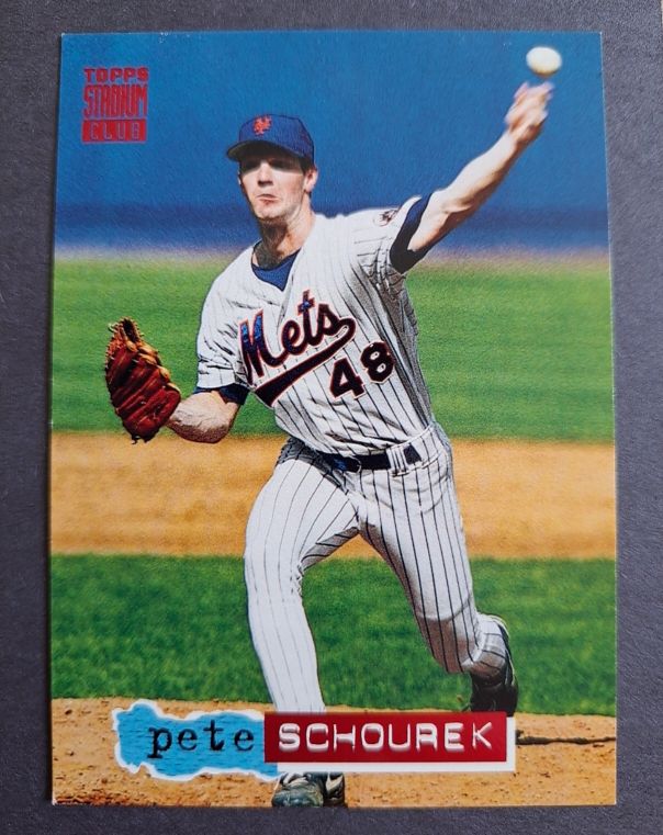 1994 Topps Stadium Club #439 Pete Schourek — front