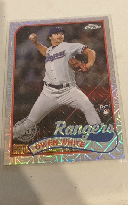 2024 Topps Chrome 1989 35th Anniversary #T89C-91 Owen White — front