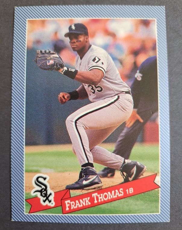 1993 Hostess #13 Frank Thomas — front