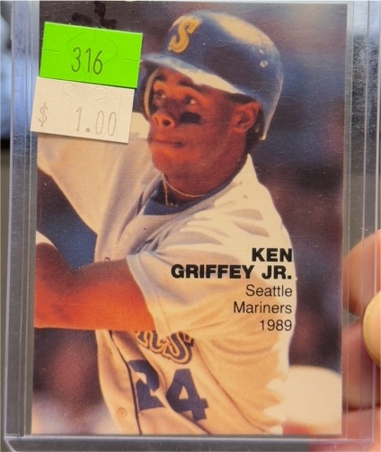 1989 Ken Griffey Jr. Seattle Mariners Baseball Card — front