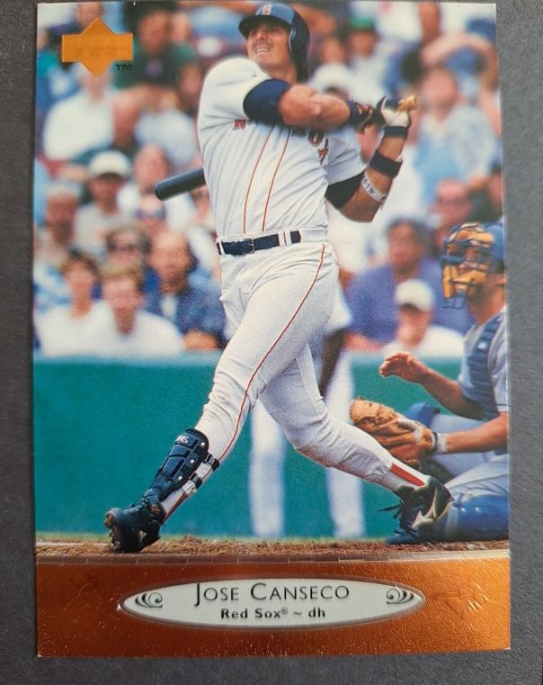 1996 Upper Deck #285 Jose Canseco Boston Red Sox — front