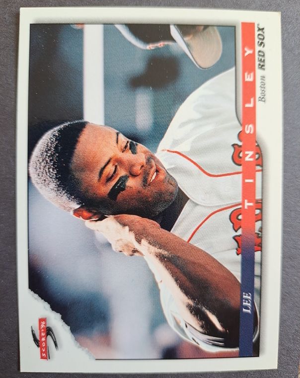 1996 Score #399 Lee Tinsley — front