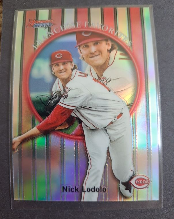 2019 Bowman's Best #99FF-NL Nick Lodolo 1999 Franchise Favorites — front