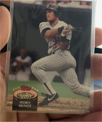 1992 Topps Stadium Club #541 Pedro Munoz — front