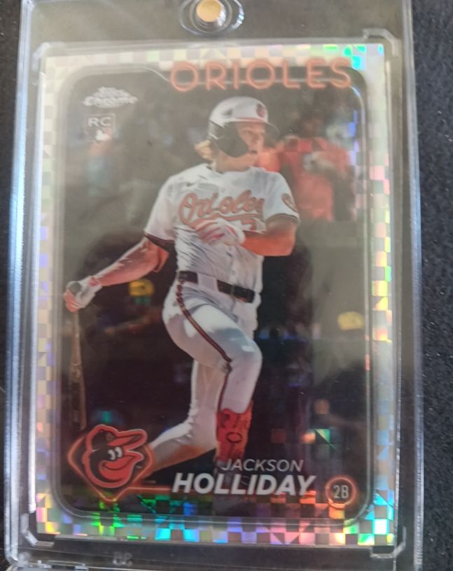 2024 Topps Chrome Update #USC200 Jackson Holliday — front