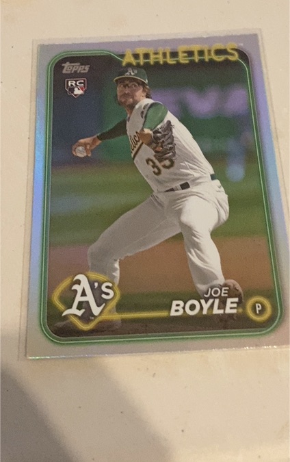 2024 Topps Series 2 #443 Joe Boyle — front