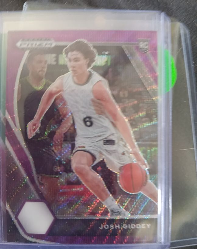 2021 Panini Prizm Draft Picks #17 Josh Giddey Rookie Card — front
