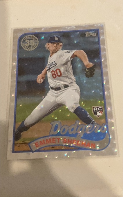 2024 Topps Series 1 1989 35th Anniversary #89B-77 Emmet Sheehan — front