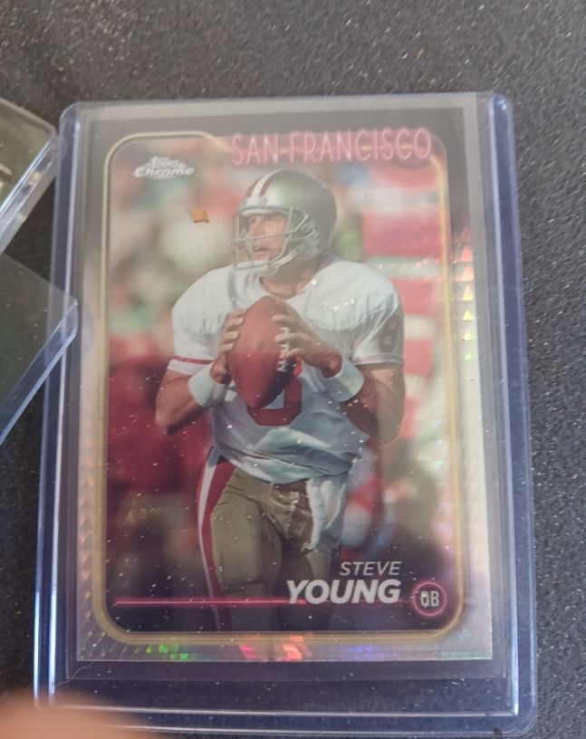 2024 Topps Chrome #178 Steve Young — front