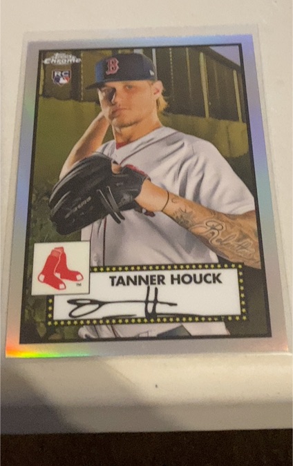 2021 Topps Chrome Platinum Anniversary #28 Tanner Houck — front