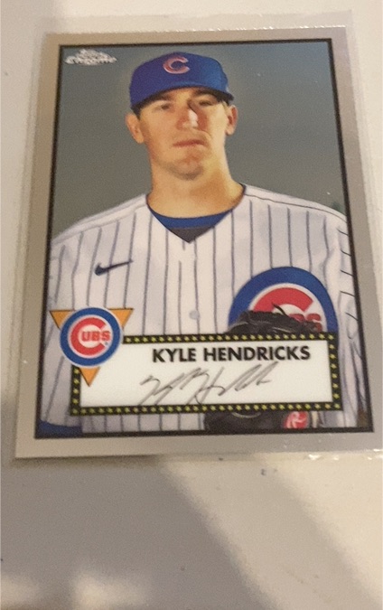 2021 Topps Chrome Platinum Anniversary #364 Kyle Hendricks — front