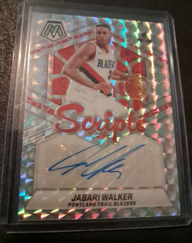 2023-24 Panini Mosaic #MS-WKR Jabari Walker — front