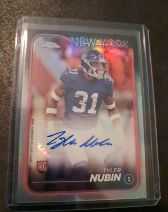 2024 Topps Chrome #RA-TNU Tyler Nubin — front