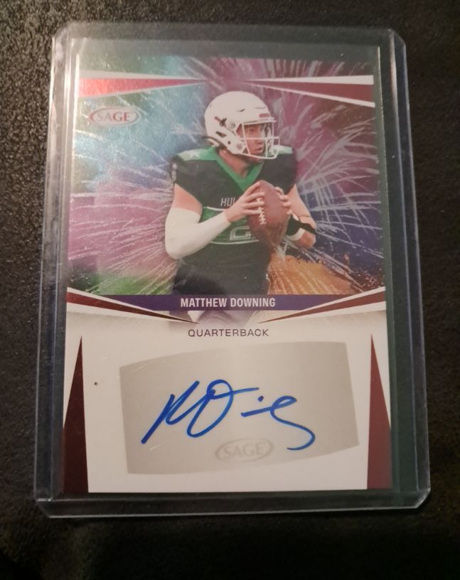 2025 Sage High Series Silver #A-MD3 Matthew Downing — front