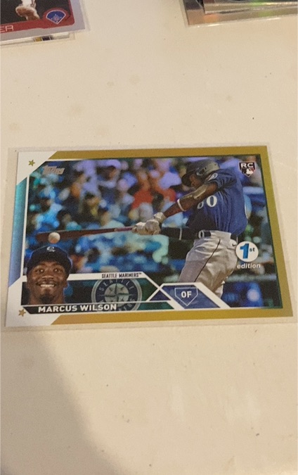 2023 Topps Series 1 #138 Marcus Wilson — front