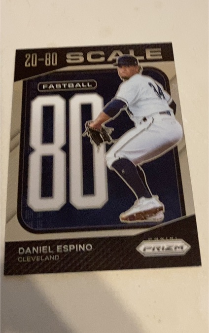 2023 Panini Prizm #SC18 Daniel Espino 20-80 Scale — front
