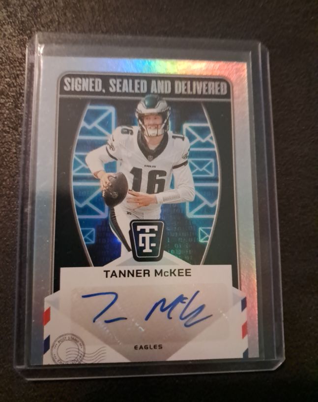 2024 Panini Totally Certified Signed, Sealed and Delivered #SSD-TMK Tanner McKee — front