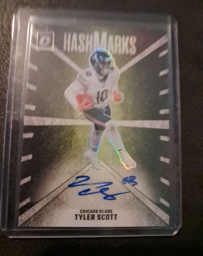 2024 Panini Donruss Optic #HM-TST Tyler Scott Hash Marks Auto — front