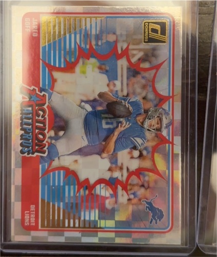 2024 Donruss #3 Jared Goff Action All-Pros — front
