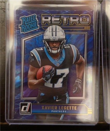 2024 Panini Donruss #13 Xavier Legette Rated Rookie Retro — front