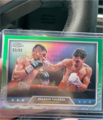 2024 Topps Chrome Boxing #99 Brandon Figueroa — front
