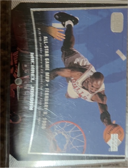 1998-99 Upper Deck #23 Michael Jordan Game Dated All Star Game MVP Feb 8 1998 — front