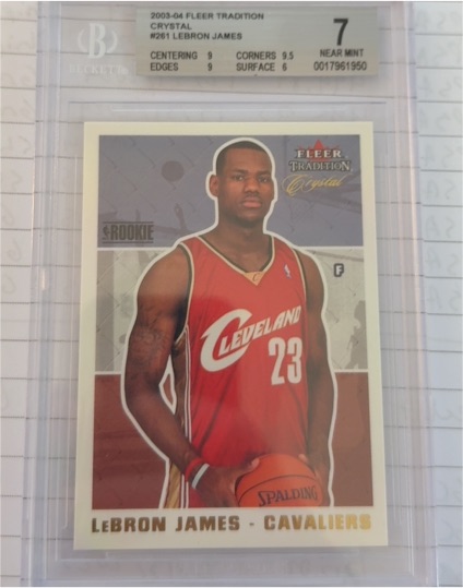 2003-04 Fleer Tradition #261 LeBron James — front