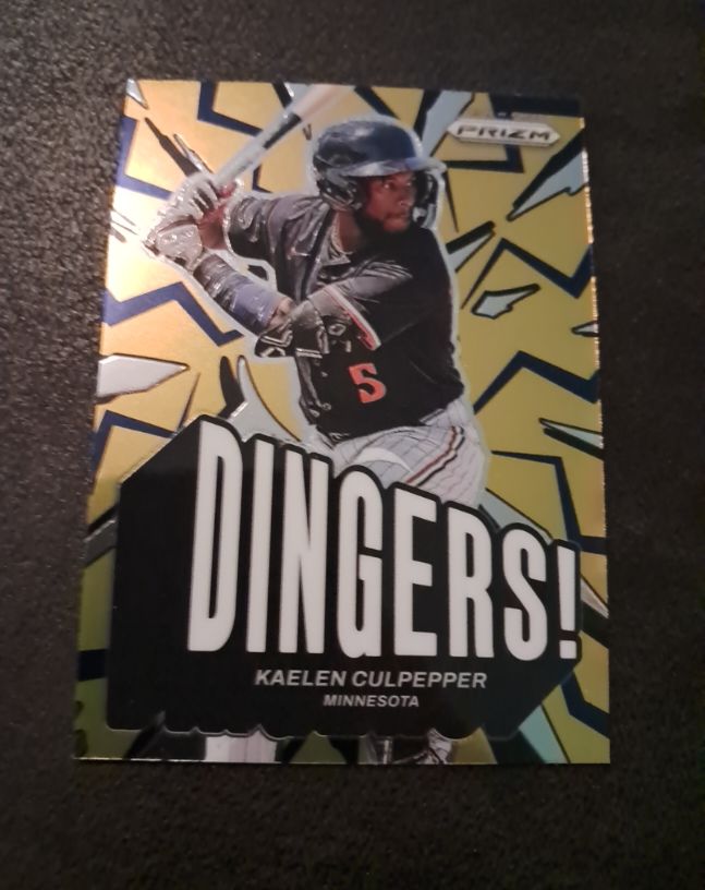 2025 Panini Prizm #16 Kaelen Culpepper Dingers — front