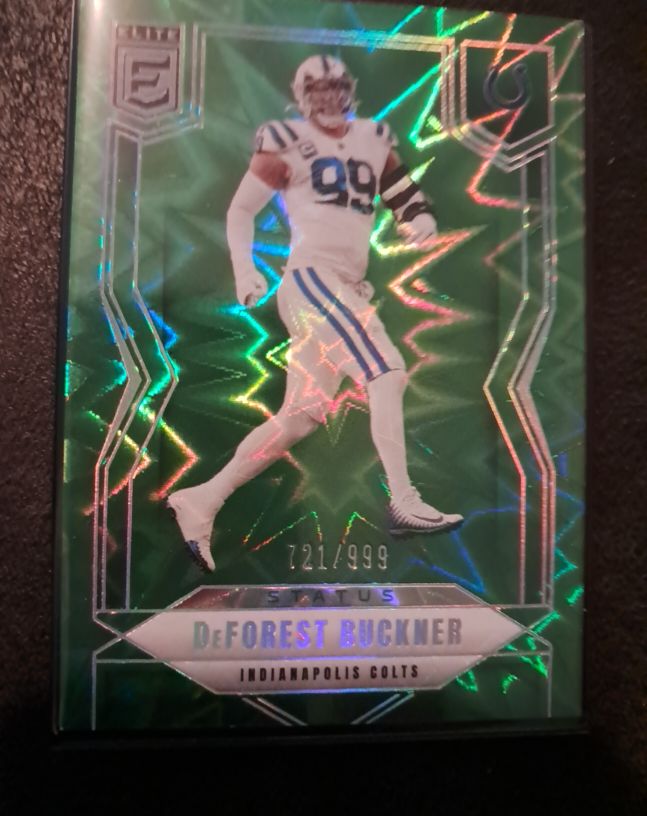 2025 Panini Donruss Elite Status # DeForest Buckner — front